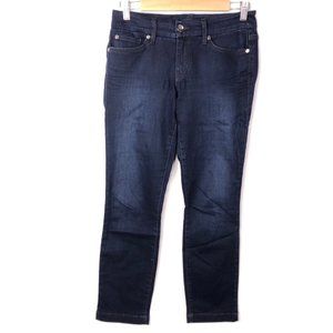 Level 99 Lily Crop Mid Rise Skinny Straight Jeans 29